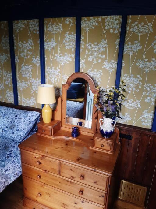 דירות Llanybyther Off Grid Rosie Sheperd Hut And Summerhouse Plus 1 Acre At Tanyrallt מראה חיצוני תמונה